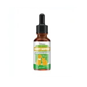 Pet UTI Support Drops for Dogs & Cats – Natural Urinary Tract & Kidney Care – Cranberry & Herbal Blend (60ml)