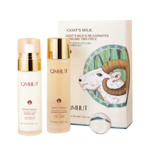 Goat Milk Skincare Set - Firming & Repairing Face Toner & Cream - Probiotic, Centella Asiatica, Hydration
