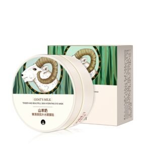 Goat Milk Eye Mask for Brightening & Hydration – Under Eye Patches for Dark Circles, Wrinkles & Puffiness